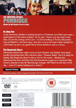 Por Ridge The Christmas Specials [DVD]