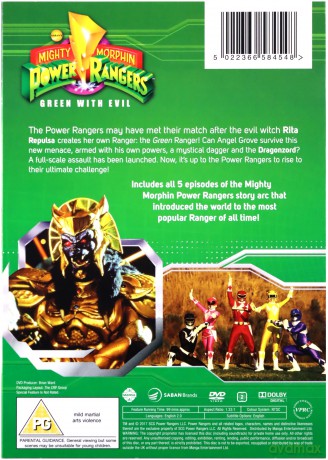 Power Rangers: Green With Evil [DVD]