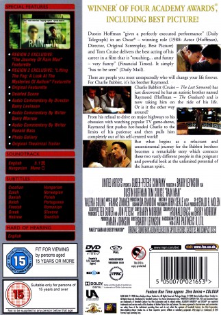 Rain Man [DVD]