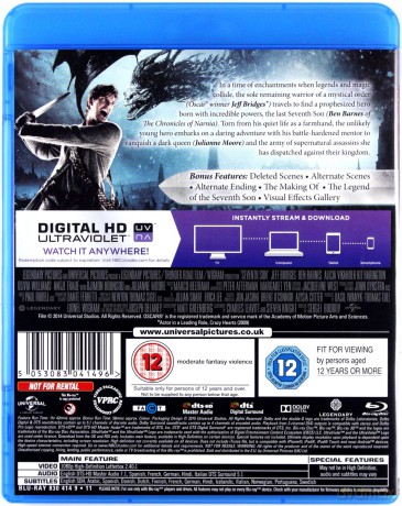 Seventh Son [Blu-Ray]