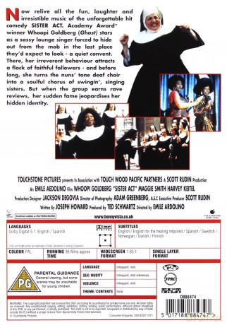 Sister Act (Zakonnica w przebraniu) [DVD]