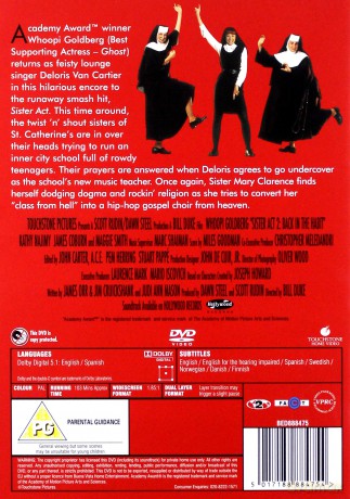Sister Act 2 (Zakonnica w przebraniu 2) [DVD]