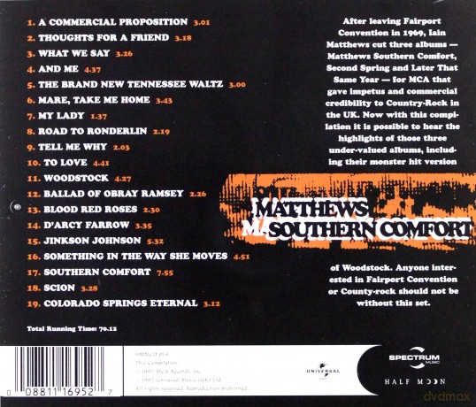 Matthews Southern Comfort: The Essential Collection [CD]