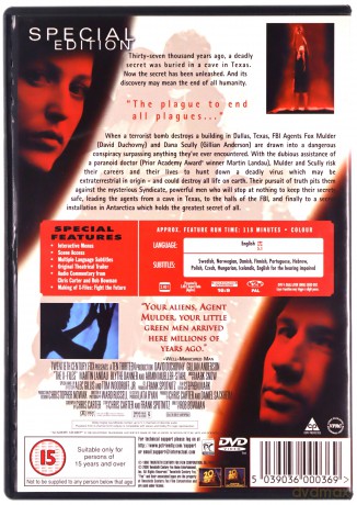 Z archiwum X: Pokonać przyszłość [DVD]