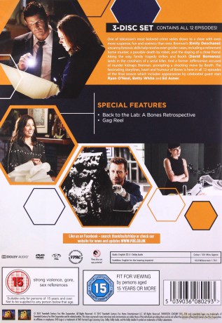 Bones Season 12 (Kości) [6DVD]