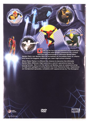 Kolekcja Ultimate Spider-Man: 1-4 [4DVD]