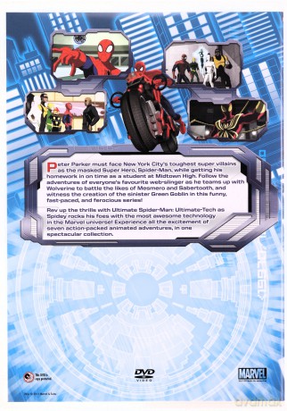 Kolekcja Ultimate Spider-Man: 1-4 [4DVD]
