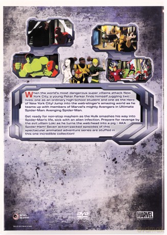 Kolekcja Ultimate Spider-Man: 1-4 [4DVD]
