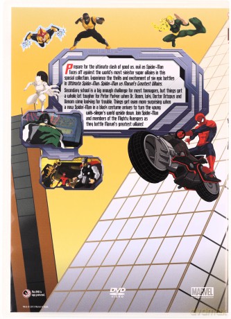 Kolekcja Ultimate Spider-Man: 1-4 [4DVD]