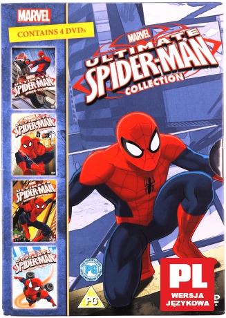 Kolekcja Ultimate Spider-Man: 1-4 [4DVD]