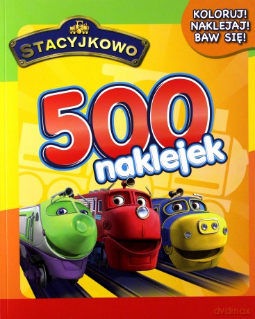 500 naklejek. Stacyjkowo [KSIĄŻKA]