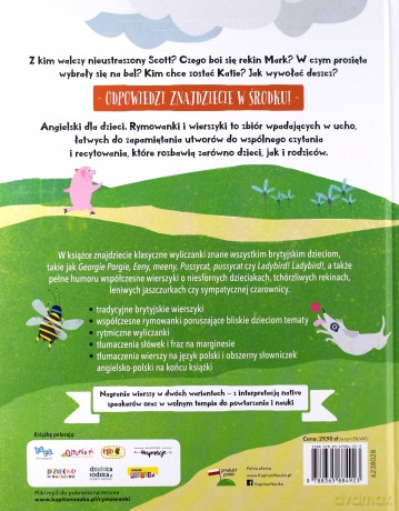 Angielski dla dzieci. Rymowanki i wierszyki [KSIĄŻKA]