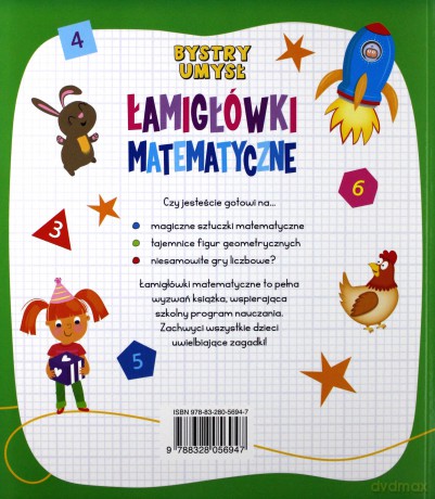 Bystry umysł. Łamigłówki matematyczne [KSIĄŻKA]