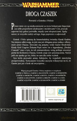 Droga czaszek. Przygody Gotreka i Felixa - Josh Reynolds [KSIĄŻKA]