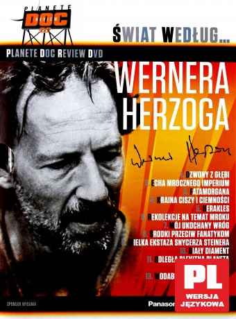 Werner Herzog Kolekcja: Dzwony z głębi / Echa mrocznego imperium / Fatamorgana / Herakles / Rekolekcje na temat mroku / Mój ukochany wróg / Środki przeciw fanatykom / Wielka ekstaza snycerza Steinera / Pod wulkanem / Kraina ciszy / Koło czasu [BOX] [5DVD]