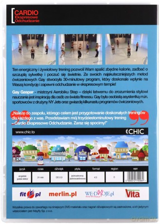 Chic - Cardio: Ekspresowe odchudzanie: Gay Gaspar [DVD]