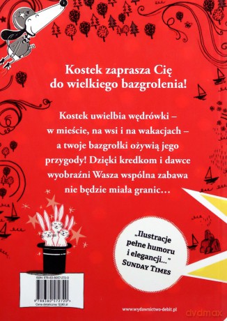 Kostek. Bazgrolnik - Alex T. Smith [KSIĄŻKA]