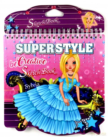 Malowanka kreatywna super style ms 696 [KSIĄŻKA]