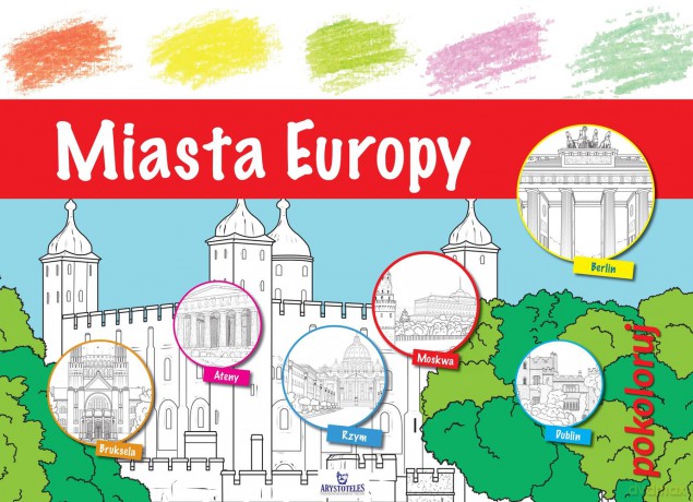 Miasta Europy. Pokoloruj [KSIĄŻKA]