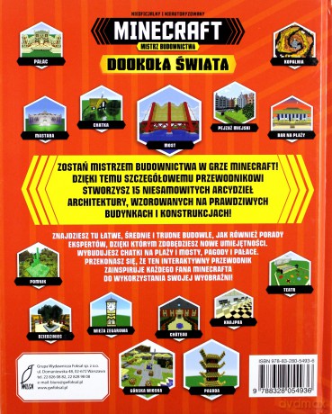 Minecraft. Mistrz budownictwa dookoła świata [KSIĄŻKA]