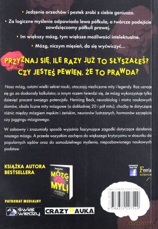 Mózgobrednie 20 i pół mitu o mózgu i jak on naprawdę działa - Henning Beck [KSIĄŻKA]