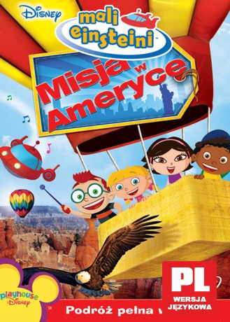 Mali Einsteini: Misja w Ameryce (Disney) [DVD]
