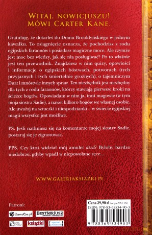 Niezbędnik maga z domu brooklińskiego. Kroniki rodu Kane - Rick Riordan [KSIĄŻKA]