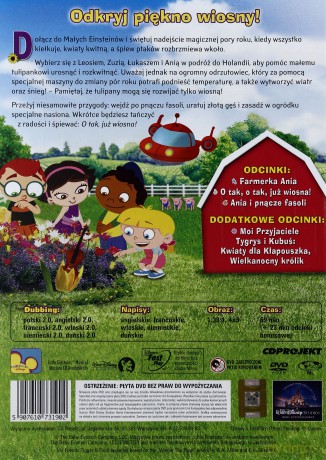 Mali Einsteini: Wiosna wkoło! (Disney) [DVD]