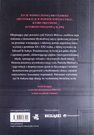Patrick Melrose - Edward St Aubyn [KSIĄŻKA]