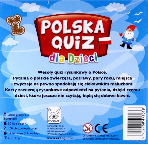 Polska. Quiz dla dzieci [GRA]