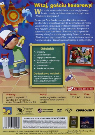 Maniek Złota rączka: Urodziny Mańka (Disney) [DVD]