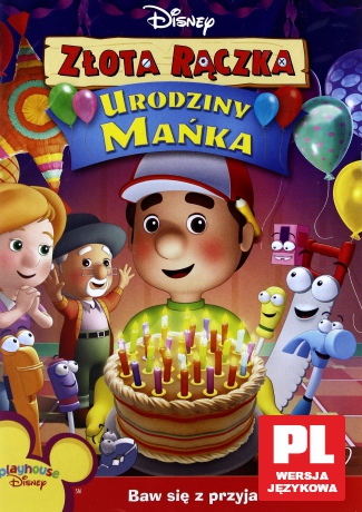 Maniek Złota rączka: Urodziny Mańka (Disney) [DVD]