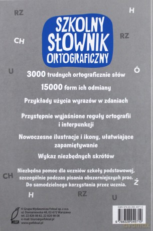 Szkolny słownik ortograficzny [KSIĄŻKA]