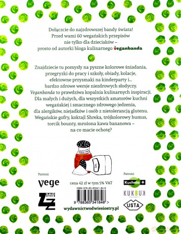 Veganbanda. Roślinne przepisy dla małych i dużych - Ida Kulawik [KSIĄŻKA]