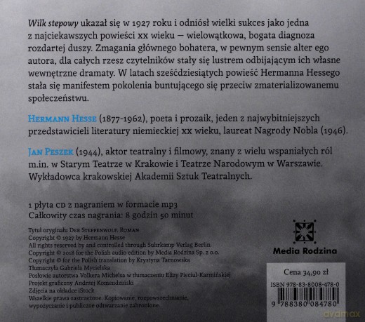 Wilk stepowy - Hermann Hesse [AUDIOBOOK]