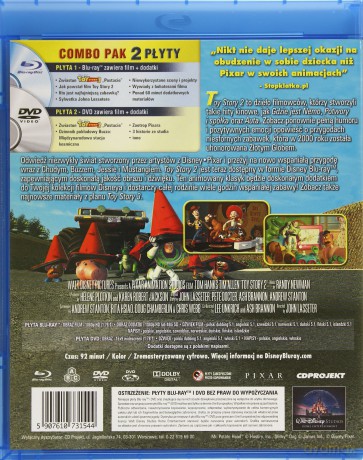 Toy Story 2 edycja specjalna (Disney) [Blu-Ray]+[DVD]