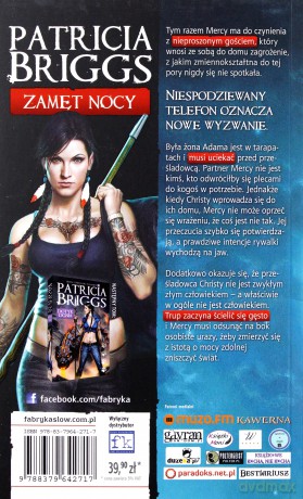 Zamęt nocy. Seria z Mercedes Thompson (Tom 8) - Patricia Briggs [KSIĄŻKA]