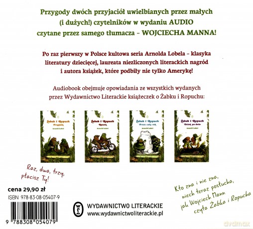 Żabek i ropuch - Arnold Lobel [AUDIOBOOK]