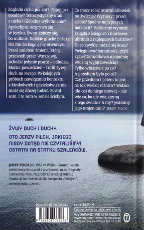 Żywego ducha - Jerzy Pilch [KSIĄŻKA]