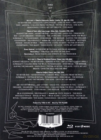 Tarja Turunen: Act II (mediabook) [2xBlu-Ray]+[2CD]