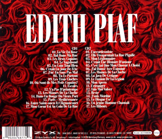Edith Piaf: 100th Birthday Celebration [2CD]