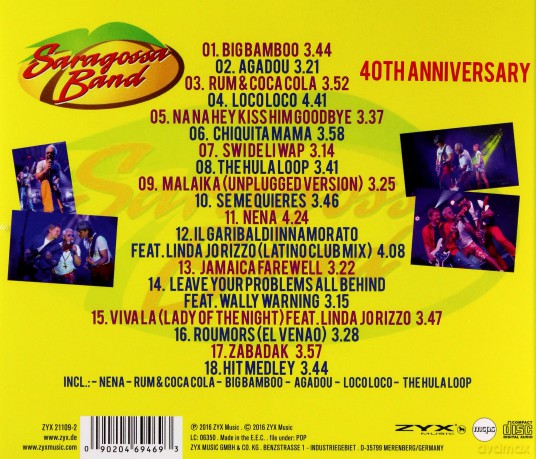 Saragossa Band: 40th Anniversary [CD]