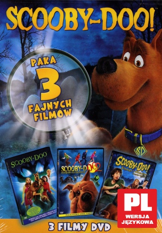 Scooby-Doo: Trzy tajemnicze filmy pełnometrażowe: Scooby-Doo /  Potwory na gigancie / Strachy i Patałachy BOX [3DVD]