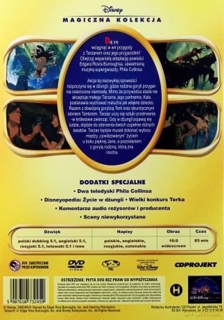 Tarzan (Magiczna Kolekcja) (Disney) [DVD]