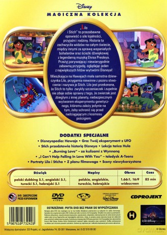 Lilo i Stich (Magiczna Kolekcja) (Disney) [DVD]