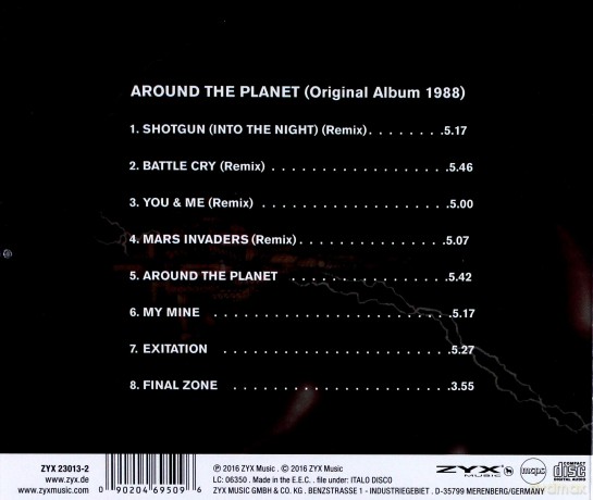 Laserdance: Around The Planet [CD]