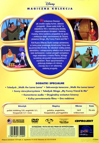 Nowe szaty króla (Magiczna Kolekcja) (Disney) [DVD]