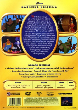 Nowe szaty króla (Magiczna Kolekcja) (Disney) [DVD]