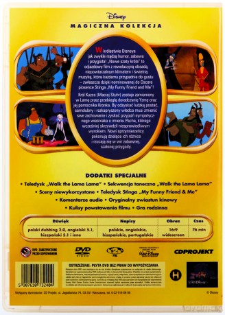 Nowe szaty króla (Magiczna Kolekcja) (Disney) [DVD]