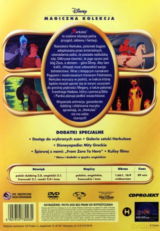 Herkules (Magiczna Kolekcja) (Disney) [DVD]